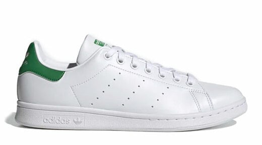 Adidas Stan Smith Shoes with green details