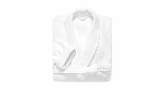 White Brooklinen Super-Plus Bathrobe